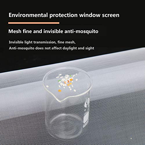 Moustiquaire magnétique 70x100cm filet sécurité pour fenêtre propre - 5