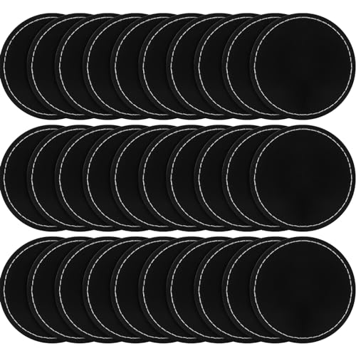 Dunzy DUNZY-MX-1021 30 Pcs Blank Leather Hat Patches cover