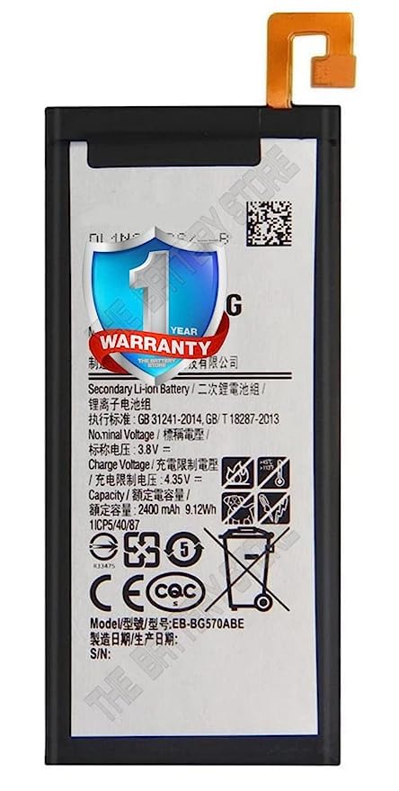 Original BG570ABE Battery for Samsung J5 Prime BG570 G5700 Battery with 1 Year Warranty*** (Original Battery 00304)