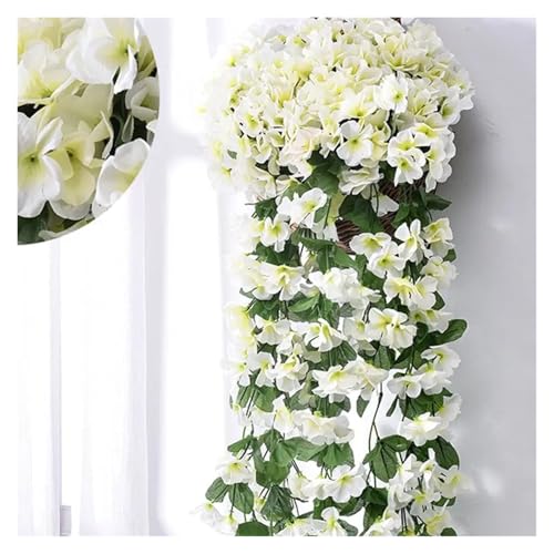 Flores artificiales LXURY para decorar arcos de boda en el jardín 4
