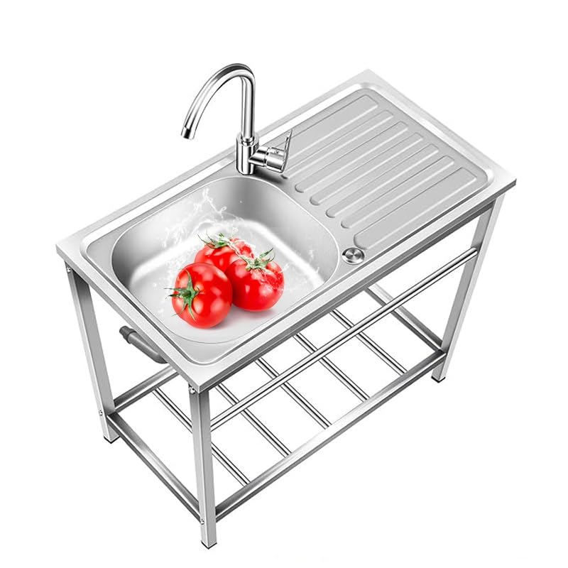 Juego De Fregadero De Barra, Fregadero De Acero Inoxidable, Lavabo De Uso General, Fregadero De Cocina Independiente Para Estación De Trabajo, Fregaderos Comerciales Para Restaurantes