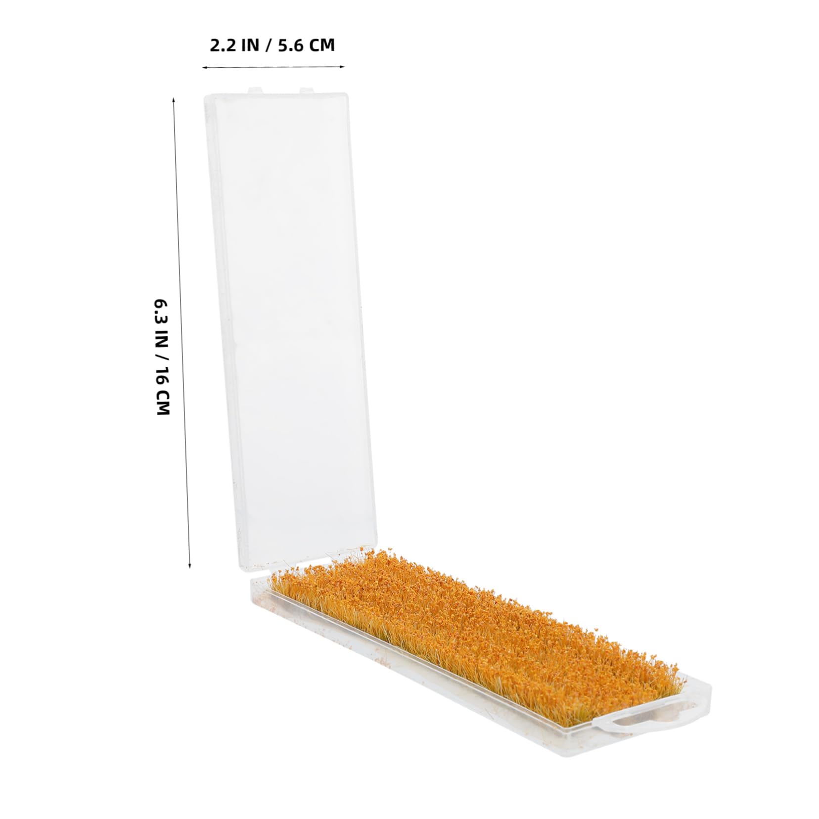 Zerodeko Modeling Grass Wheat Static Scenery Model Diorama Grass Tuft for DIY Table 1:87 Scale Field Scene