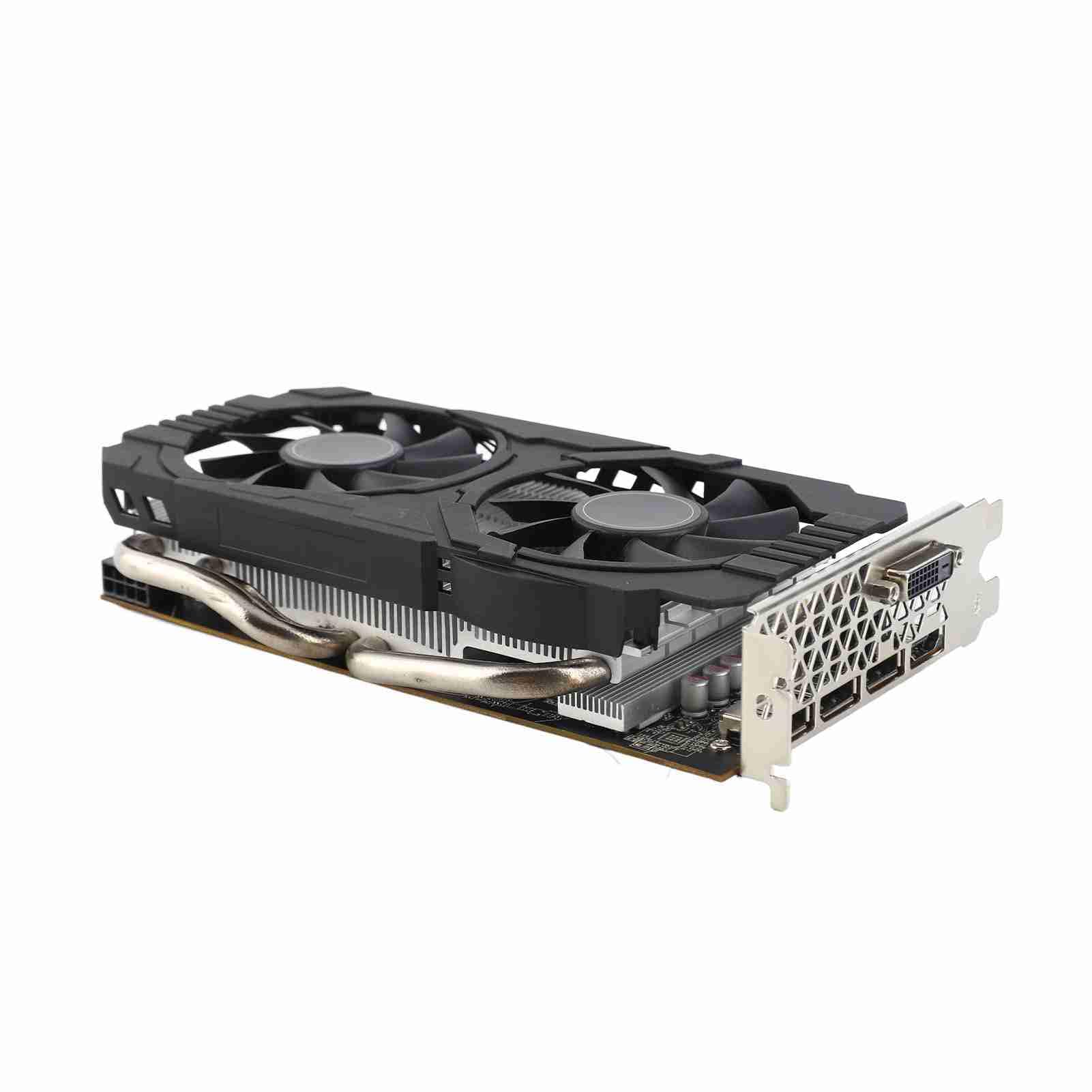 aqxreight Karta graficzna RX 580 8 GB GDDR5 256bit obsługa 8K 2 wentylatory chłodzące 16 PCI Express 3.0 karta graficzna do gier do domowego biura 8 GB pamięci GDDR5: karta graficzna Th RX 580 8 GB