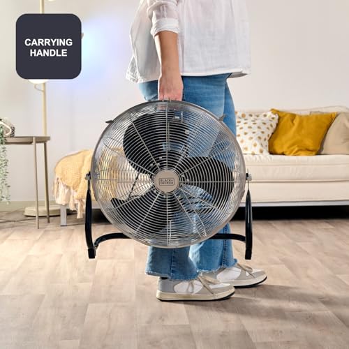 Ventilateur de table anti-dérapant BLACK+DECKER pour refroidir efficacement un bureau - 7