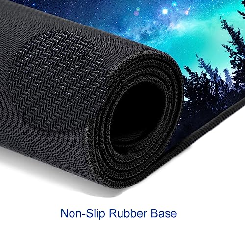 SANWUMIAN Gaming Large Mouse Pad with Stitched Edges