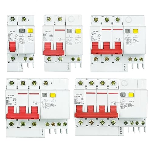 Disjoncteur DZ47SLE 6KA 4P 400AC boîtier robuste haute performance - 2