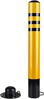 Warning Column,Parking Sign Post,Car Parking Space Lock Bollard,Outdoor Road Vehicle Anti-Collision Column,Suitable for Garages Parking Lots Crosswalks