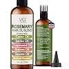 Blend Of Pure Rosemary Oil For Hair Growth With Castor, Batana, Jojoba Oil-Infused With Biotin & Vitamin E-Blend of Effective Hair Oils for Hair Growth-Strengthening Treatment-By Vital Affair-6 Fl Oz