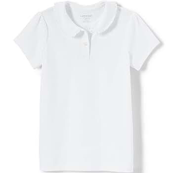 Amazon.com: Lands' End School Uniform Girls Short Sleeve