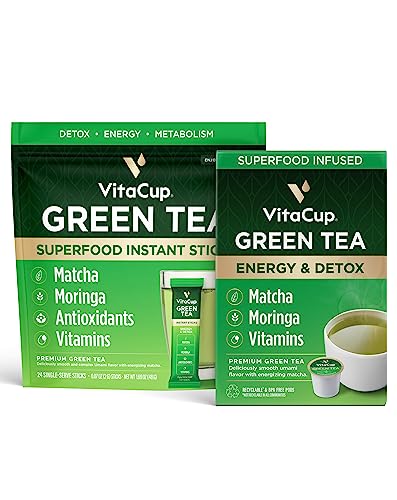 Té Verde Instantáneo y en Saquitos Pack 40 unidades