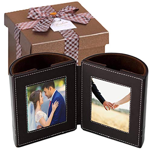 Office Gift | Office Desk Organizer and Accessory | Pen Holder with Photo