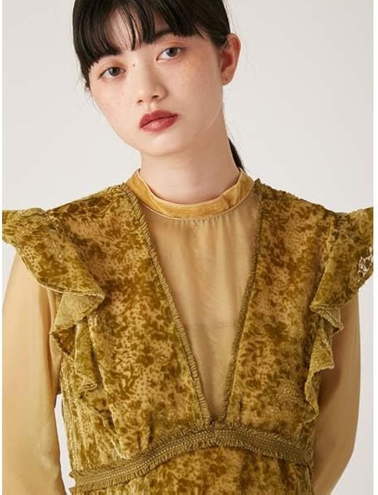 Amazon.co.jp: [リリーブラウン] オパールベルベットドレス LWFO245105