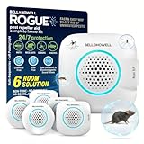 Bell+Howell Upgraded 2025 Ultrasonic Pest Repeller Indoor 6 Pk, Mice Repellent...