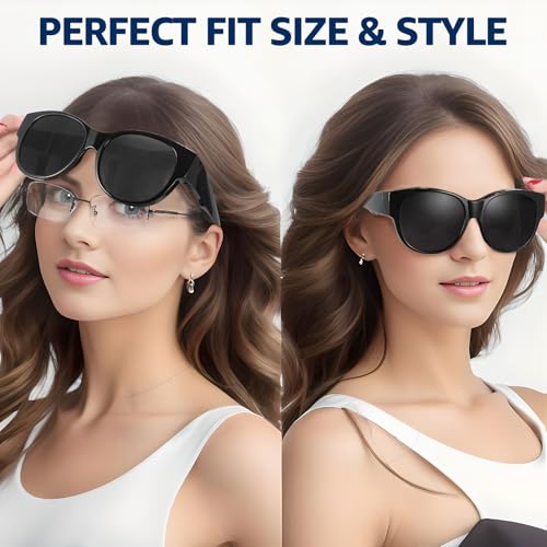 Image of Trysee Polarized Fit Over Sunglasses for Women