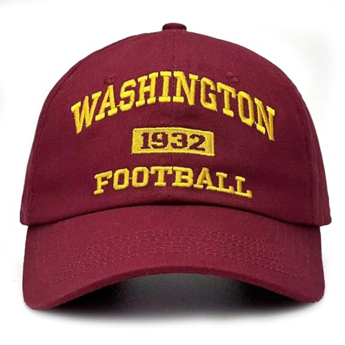 Image of Sport hat Trucker Hat for Men Women Classic Football Fans US Cities Mesh Adjustable Embroidered Baseball Cap