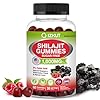 Shilajit Gummies 1000mg for Men and Women: Made in USA Supplement with Pure Himalayan Shilajit - No Added Sugar Non-GMO with 85+ Trace Minerals - Natural & Organic 60 Gummy