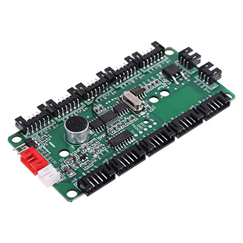 Luosh Adjustable Music Computer Pc Rgb Cooling Fan Controller Control Panel For Cpu+Ir Remote Control Heat Sink Accessories #TOP2