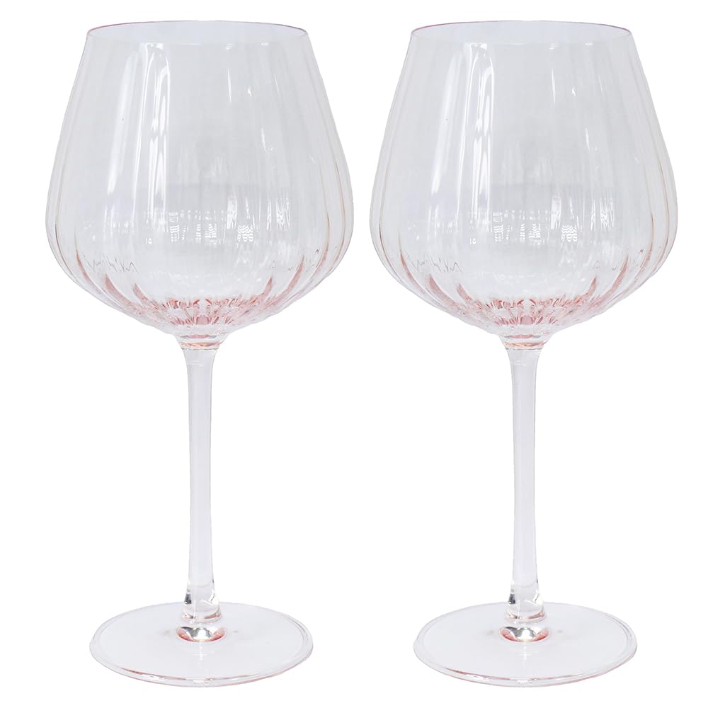 Lesser & Pavey Amalfi Pink Gin Glasses Set of 2 x 678ml