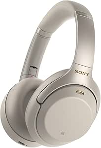 Amazon.com: Sony WH1000XM3 Noise Cancelling Headphones : Wireless Bluetooth Over the Ear Headset – Silver (2018 Version) : Electronics