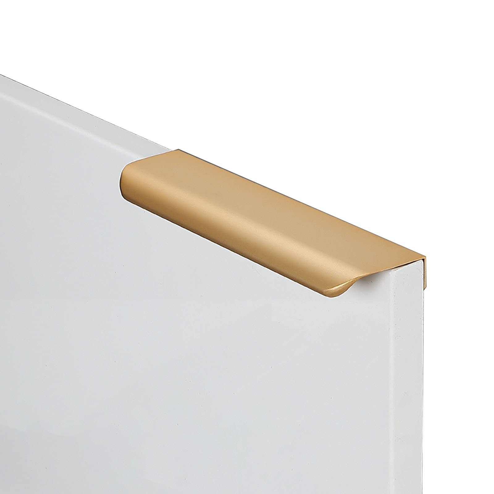 LQZAXSRDR Concealed Drawer Handles, Aluminum Alloy Concealed Cabinet Handles Multicolor 80-400mm(OneColor,Length 80mm)
