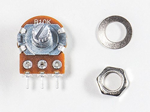 Adafruit Panel Mount 10K Potentiometer (Breadboard Friendly) [Ada562] #TOP2