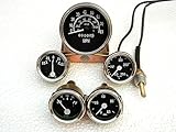  Willys Jp MB GPW CJ FDGauges Kit – Compteur de vitesse MPH/KPH Temp Oil Amp Jauges pour MB, GPW, CJ2A, CJ3A et Early CJ3B et beaucoup d\'autres camions Millitary & Jps