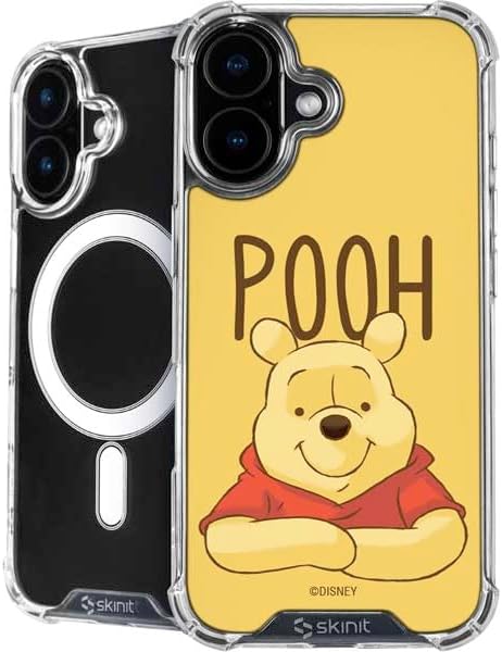 Skinit Phone Case Compatible with MagSafe iPhone 17 - Officially Licensed Disney Winnie The Pooh Eeyore Portrait Design