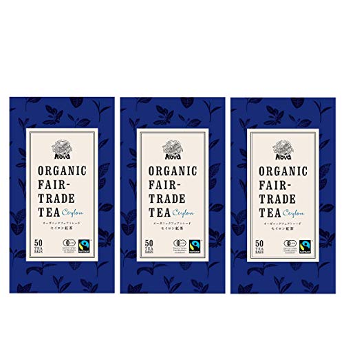 NOVA 有機セイロンティーバッグ 50×2g 3個