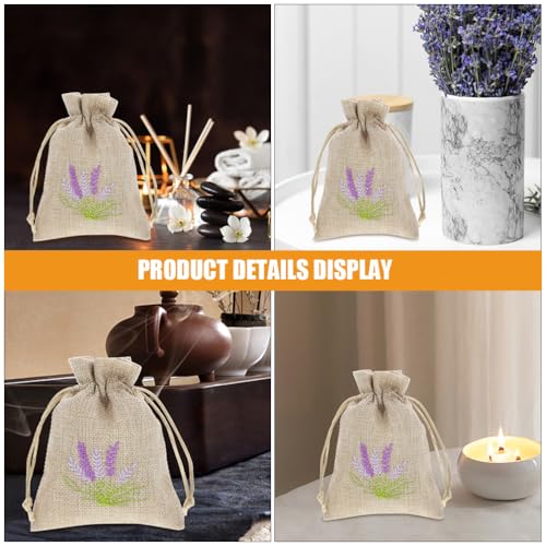Outanaya 6pcs Bolsas de Sachet de Lavanda para Almacenaje miniatura 6