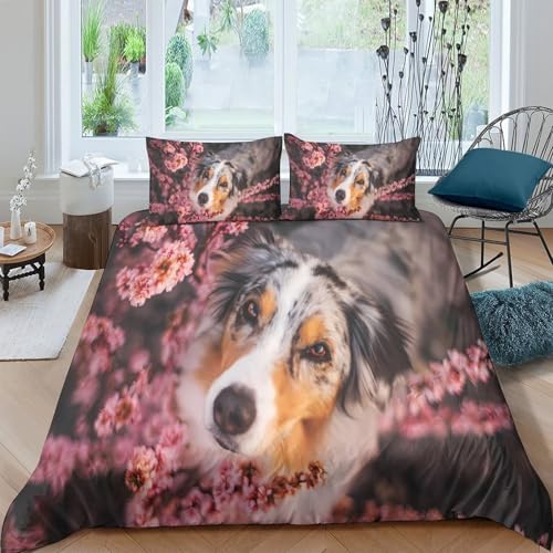 Parure de lit housse de couette microfibre ultra douce 220x240cm - 4