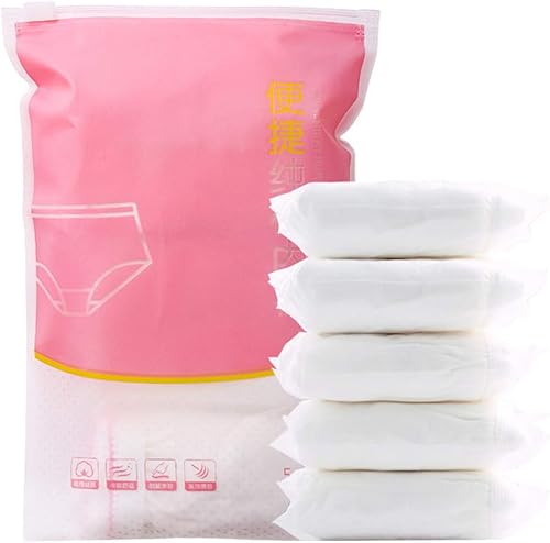 Miniatura 2 de Healifty Ropa interior desechable de algodón para hospital, viajes, emergencia, mujeres, maternidad, bragas, caja empaquetada, M, Colores surtidos