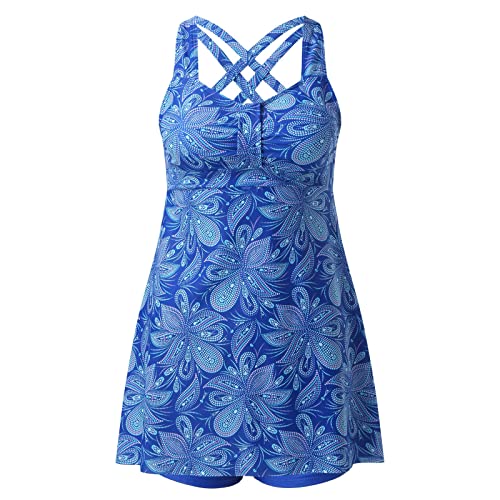 Lnmuld Womens Bikini Swimsuits Women's Swimwear Tankini 2 Piece Normal Swimsuit Backless 2 Piece Printing Adjustable Print #TOP6