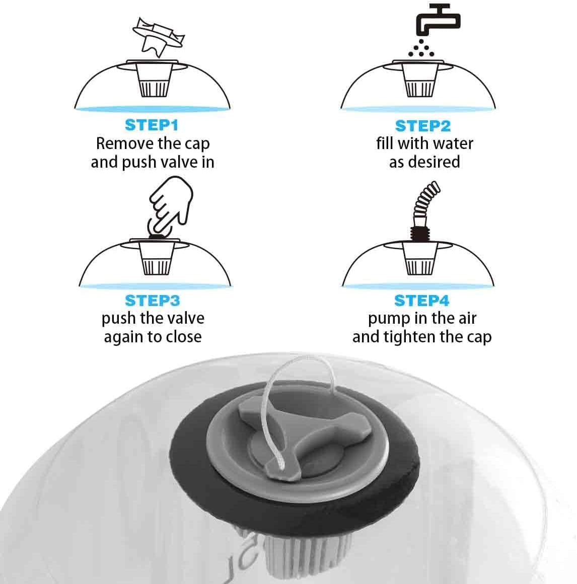 HydroCore Water Weight Bag – Adjustable Up to 35lbs/55lbs | Strength & Functional Fitness Training - Image 5