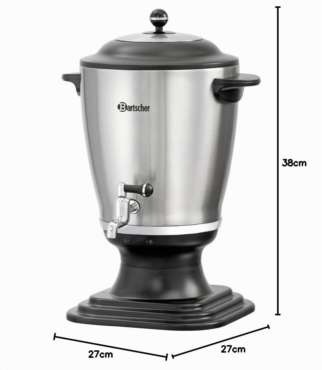 Samovar en acier inoxydable pour le thé, 3,2 litres - 191 004 Bartscher