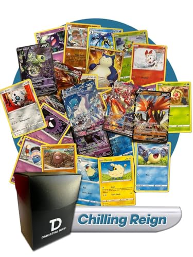 Chilling Reign TCG Random Assortment Bundle || Guaranteed Ultra Rare + 30 Random Cards + Dan123yal...