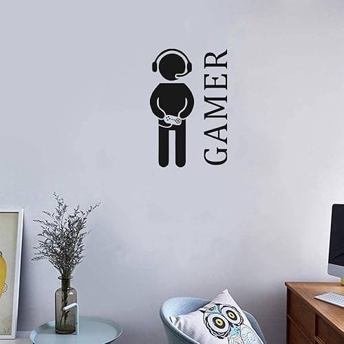 Pegatinas de pared para juegos creativos y divertidos videojuegos de vinilo para el hogar de la familia, niños, sala de estar, dormitorio, sala de