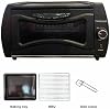 Tandoor Oven Electric Roti Chapati Maker Machine Naan Bread Maker for Lahmacun Manakish Chapati Pizza with Baking Tray, Roasting Net & Roasting Clip, 15L