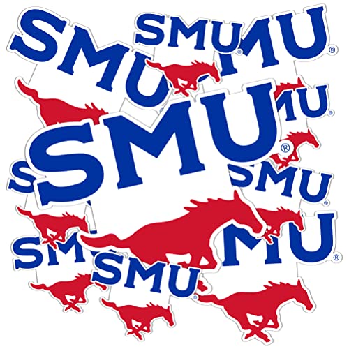 Desert Cactus Southern Methodist University Sticker SMU Mustangs Vinyl Decal Laptop Water Bottle Car Scrapbook Sheet (Type 3-1)