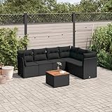 Stable et facile à nettoyer : cette table de jardin a une surface en bois d'acacia robuste, durable et facile à nettoyer avec un chiffon humide