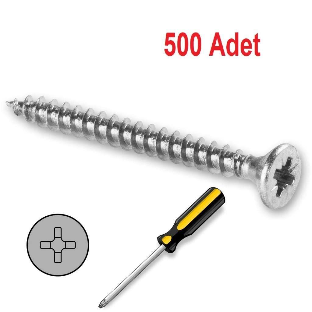 MERİDYEN Sunta Vidası 5.0X40mm - 200 adet