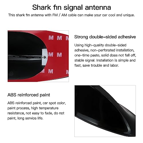 Antenne requin en ébène Hyundai Elantra L pour remplacer antenne toit