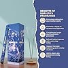 Flute Himalaya Incense Sticks Fresh Himalayan Mountain-Inspired Incense for Relaxation, Yoga & Daily Refresh 8 Sticks/Pack, 25 Packs/Box (9 Inch, 200 Sticks) | 40 Minutes Burn Time