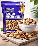 Extra Fancy Mixed Nuts with Sea Salt, 40 oz Resealable Pouch – Deluxe Variety Nut Snack with Cashews...