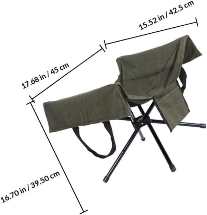 PRETYZOOM Outdoor Firewood Bag Rack Aluminum Alloy Firewood Log Tote Canvas Storage Carrier for Camping and Fireplace Use