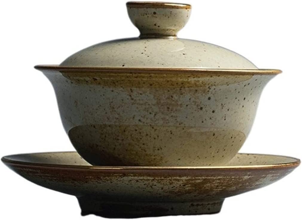 Service à thé Kung Fu en porcelaine fait main, l'élégance du bol couvert chinois