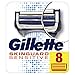 Gillette SkinGuard Sensitive Cuchillas de Afeitar Hombre, Paquete de 8 Cuchillas de Recambio