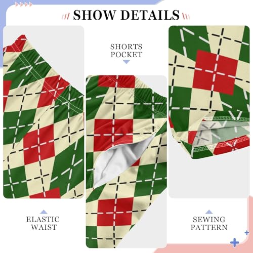 ZZKKO Christmas Knitted Pattern Boys Pants for Kids Jogger Pants with Pockets S-XL4