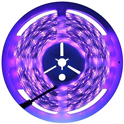 10M33 pies ultravioleta (10 metros) Teclados luces LED con negro UV unidad de lámpara ultravioleta cuentas de luz 600 negro con una luminosa de LED flexibles partido ERCZYO (Color : UV) Cover