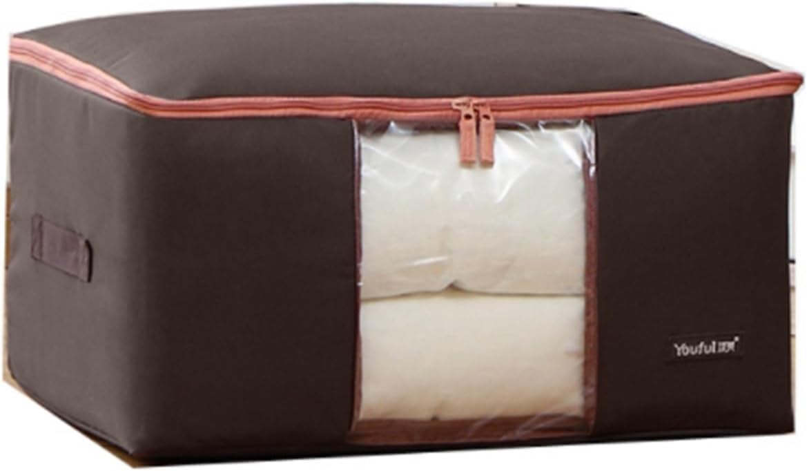 Storage Bins Storage Bag Oxford Cloth Foldable for Storing Clothes Sweaters Bedding Storage Storage Container(G)