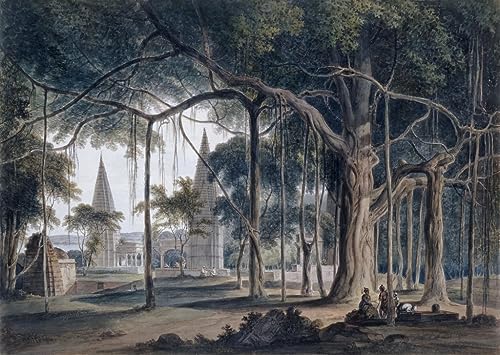 Tableau Temples Hindous Agori pour habiller un grand mur vide avec élégance